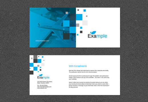 Great Mobile App Compliment Card Template