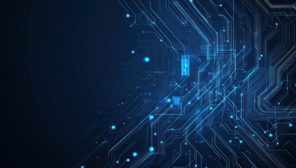 Fototapeta premium Abstract Digital Circuitry