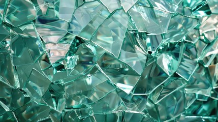 Obraz premium Glass fragments for pattern backdrop