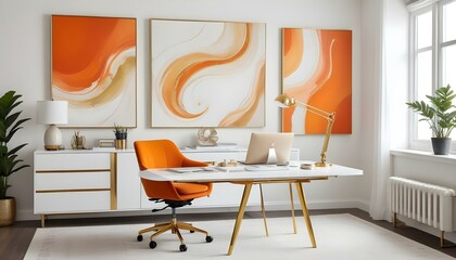 Photo interior modern design room 3d illustration