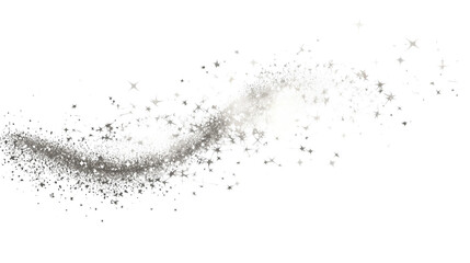 Obraz premium Abstract Glitch Art Background With Colorful Stars and Noise