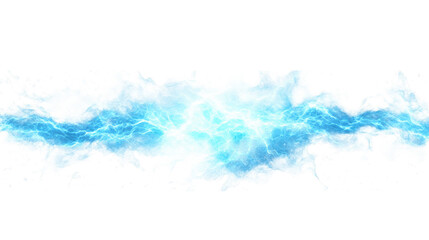 Obraz premium Abstract Digital Glitch Art Background with Blue Water Texture