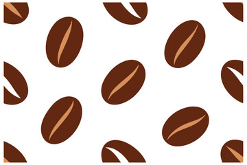 Stylish coffee beans vector illustration, ideal for cafes, logos, packaging, and decor. Add a touch of aromatic charm to your design projects with this versatile graphic.