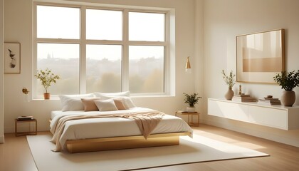 Photo interior modern design room 3d illustration