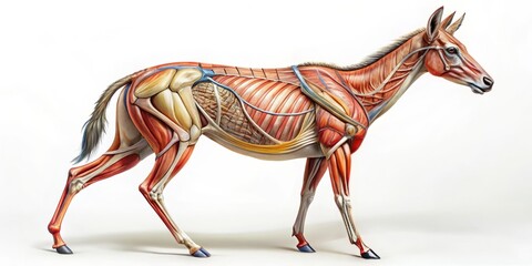 Scientific Wildlife Illustration Iconic Animal Anatomy
