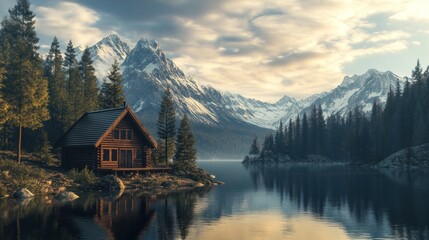 Cabin in the Mountains