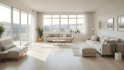 Fototapeta premium Photo interior modern design room 3d illustration