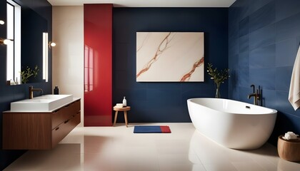 Photo interior modern design room 3d illustration