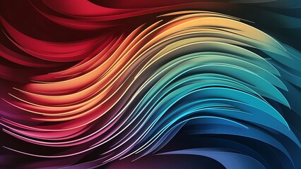 Abstract wavy vector background