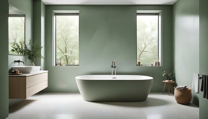 Photo interior modern design room 3d illustration