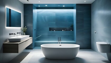 Photo interior modern design room 3d illustration