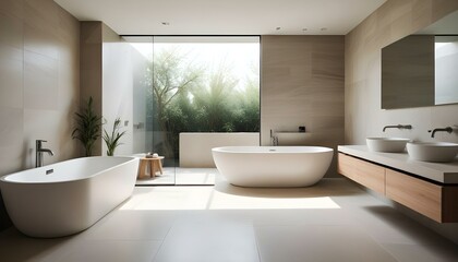 Photo interior modern design room 3d illustration