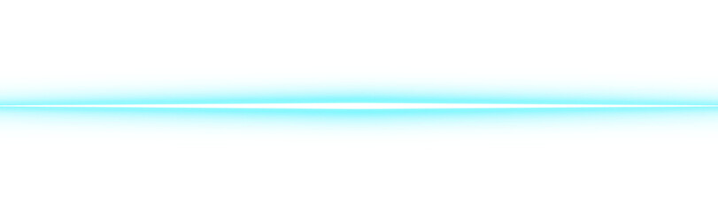 Glowing light line in blue color isolated on white. Futuristic neon line sign. Sparkle design...