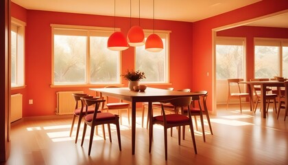 Fototapeta premium Photo interior modern design room 3d illustration