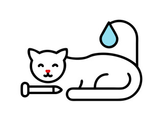 BloodTest in Cat Icon