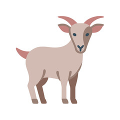 Fototapeta premium Goat Icon 