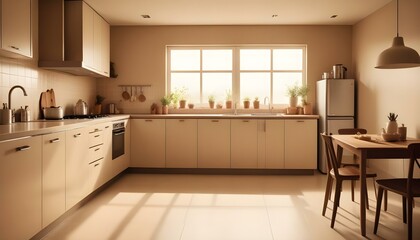 Fototapeta premium Photo interior modern design room 3d illustration