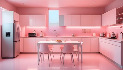 Fototapeta premium Photo interior modern design room 3d illustration