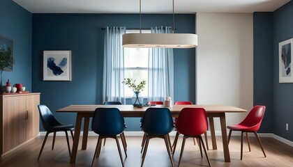 Photo interior modern design room 3d illustration