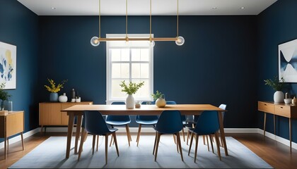 Photo interior modern design room 3d illustration