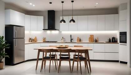 Photo interior modern design room 3d illustration