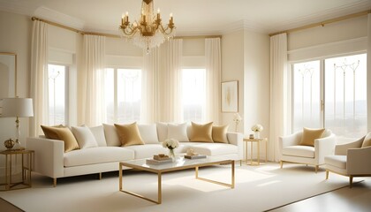 Photo interior modern design room 3d illustration