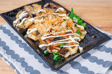 角切り茄子の焼き物