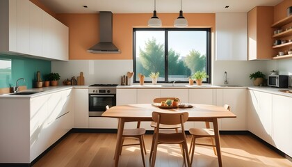 Fototapeta premium Photo interior modern design room 3d illustration