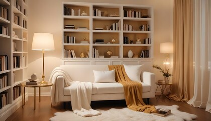 Photo interior modern design room 3d illustration