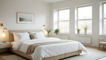 Photo interior modern design room 3d illustration