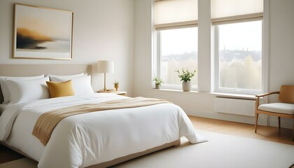 Photo interior modern design room 3d illustration