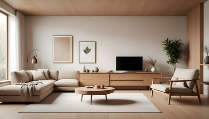 Photo interior modern design room 3d illustration