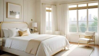 Photo interior modern design room 3d illustration