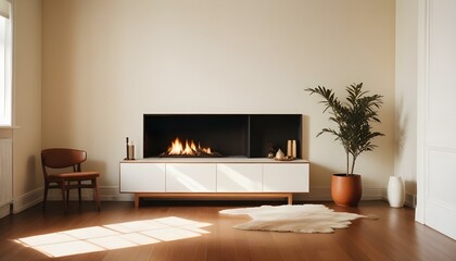 Photo interior modern design room 3d illustration