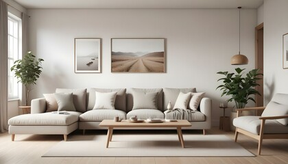 Photo interior modern design room 3d illustration