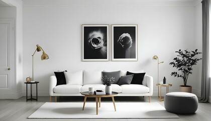 Photo interior modern design room 3d illustration