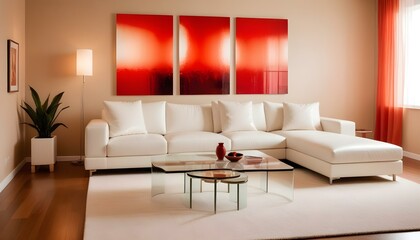 Photo interior modern design room 3d illustration