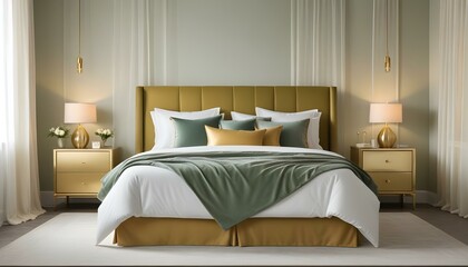 Photo interior modern design room 3d illustration
