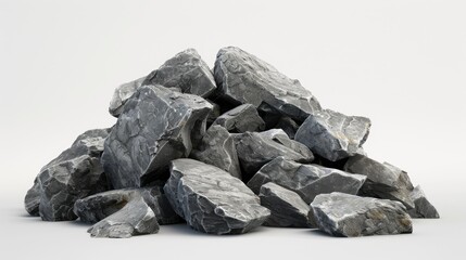 Obraz premium heap of granite rocks