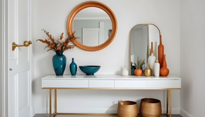 Photo interior modern design room 3d illustration