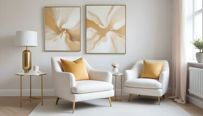 Photo interior modern design room 3d illustration
