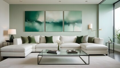 Photo interior modern design room 3d illustration