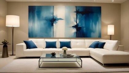 Photo interior modern design room 3d illustration