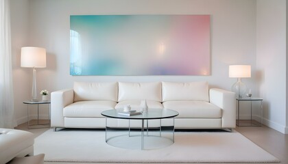 Photo interior modern design room 3d illustration