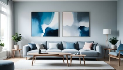 Photo interior modern design room 3d illustration