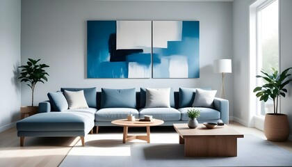 Photo interior modern design room 3d illustration