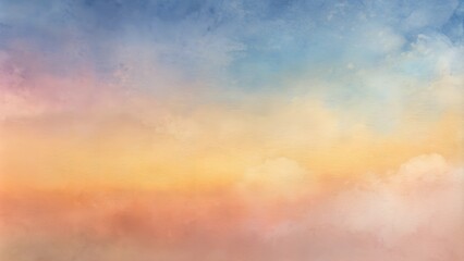 Fototapeta premium Minimalist masterpiece: a dreamlike world of peaceful hues