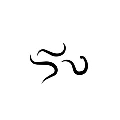 intestinal parasitic worm icon