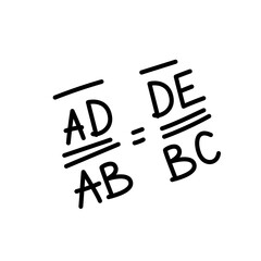 Mathematics Formula Line Style