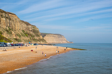 Beach And Cliffs Hastings